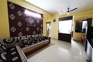 Living Room in 2 BHK Apartment at Nava Naroda – for Sale