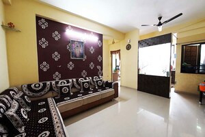 Living Room in 2 BHK Apartment at Nava Naroda – for Sale
