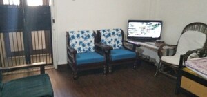 Living Room in 3 BHK Apartment at Gananjay Society, Kothrud – for Rent