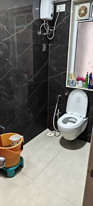 Bathroom in 3 BHK Villa at Hiranandani Powai Park, Powai – for Rent
