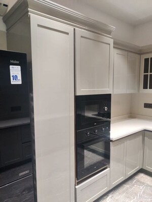 Kitchen in 4 BHK Builder Floor at Green Park Extension – for Sale