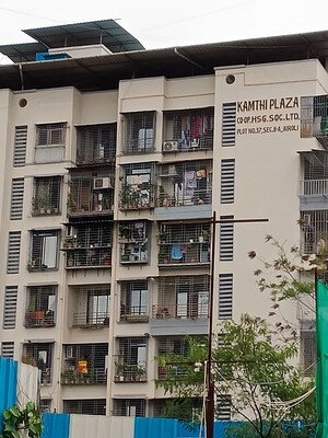 1 BHK Apartment – Exterior View View at Kamthi Plaza, Sector 8 Airoli - for Rent