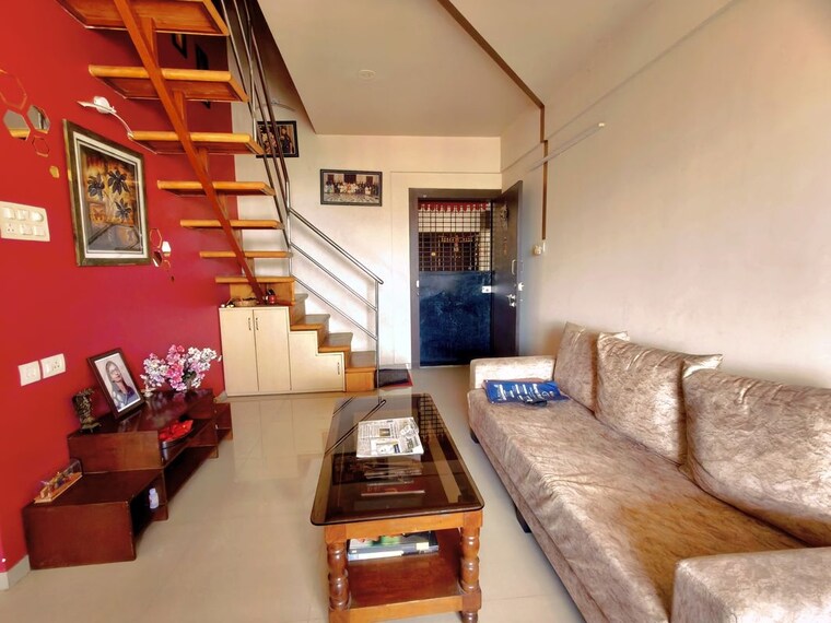 Living Room, kolte-patil-margosa-heights 2 Bedroom 2200 Sq.Ft. Apartment In Mohammadwadi Pune 10548257