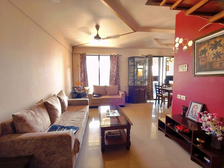 Living Room, kolte-patil-margosa-heights 2 Bedroom 2200 Sq.Ft. Apartment In Mohammadwadi Pune 10548257