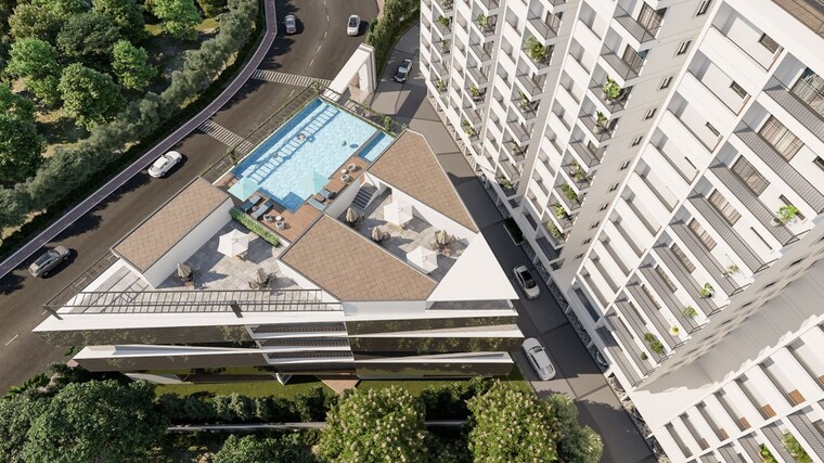 Exterior View, sanarelli-apartment 2 Bedroom 1100 Sq.Ft. Apartment In Dundigal Hyderabad 10548265