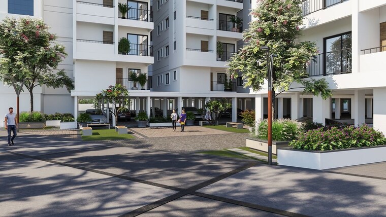 Exterior View, sanarelli-apartment 2 Bedroom 1100 Sq.Ft. Apartment In Dundigal Hyderabad 10548265
