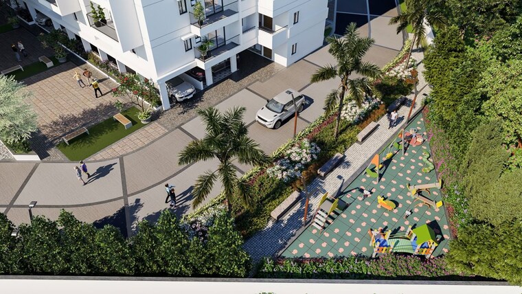 Exterior View, sanarelli-apartment 2 Bedroom 1100 Sq.Ft. Apartment In Dundigal Hyderabad 10548265