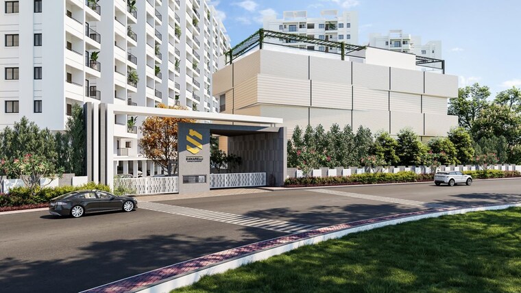 Exterior View, sanarelli-apartment 2 Bedroom 1100 Sq.Ft. Apartment In Dundigal Hyderabad 10548265