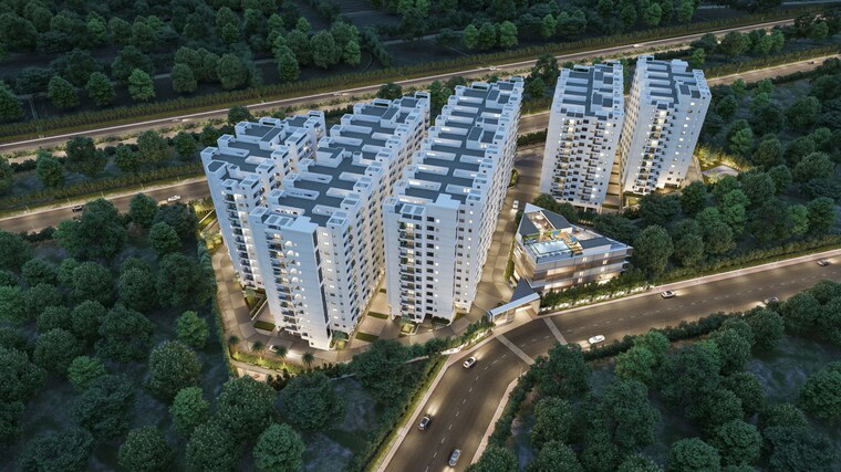 Exterior View, sanarelli-apartment 2 Bedroom 1100 Sq.Ft. Apartment In Dundigal Hyderabad 10548265