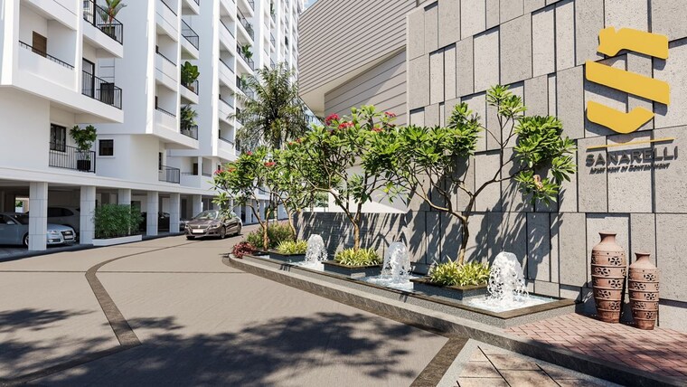 Exterior View, sanarelli-apartment 2 Bedroom 1100 Sq.Ft. Apartment In Dundigal Hyderabad 10548265