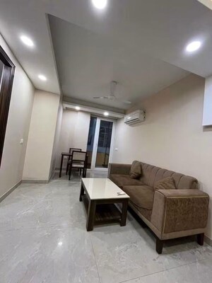 Living Room in 1 BHK Apartment at Saket – for Rent