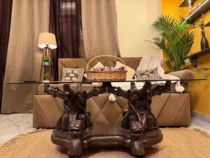 Gym in 1 BHK Apartment at Saket – for Rent