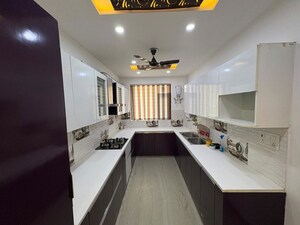 Kitchen in 3 BHK Builder Floor at Sushant Lok Iii – for Rent