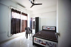 Bedroom in 2 BHK Apartment at Ramdev Altezza, Zundal – for Sale