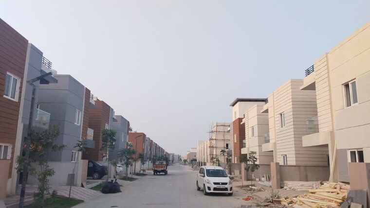 Exterior View, praneeth-pranav-knightwoods 3 Bedroom 1800 Sq.Ft. Villa In Beeramguda Hyderabad 10548374