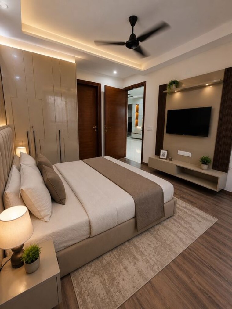 Bedroom, sector 15 3 Bedroom 1800 Sq.Ft. Builder Floor In Sector 15 Gurgaon 10548387
