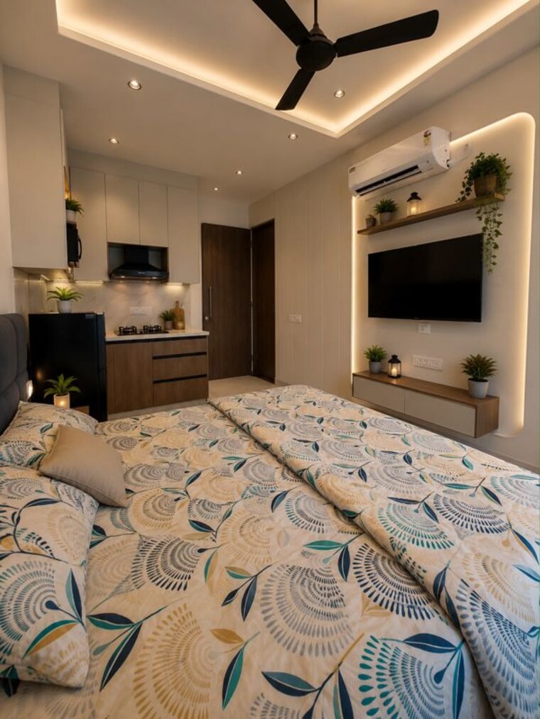 Bedroom, sector 15 3 Bedroom 1800 Sq.Ft. Builder Floor In Sector 15 Gurgaon 10548387