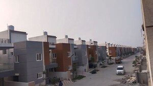3 BHK Villa – Exterior View View at Praneeth Pranav Knightwoods, Beeramguda - for Sale
