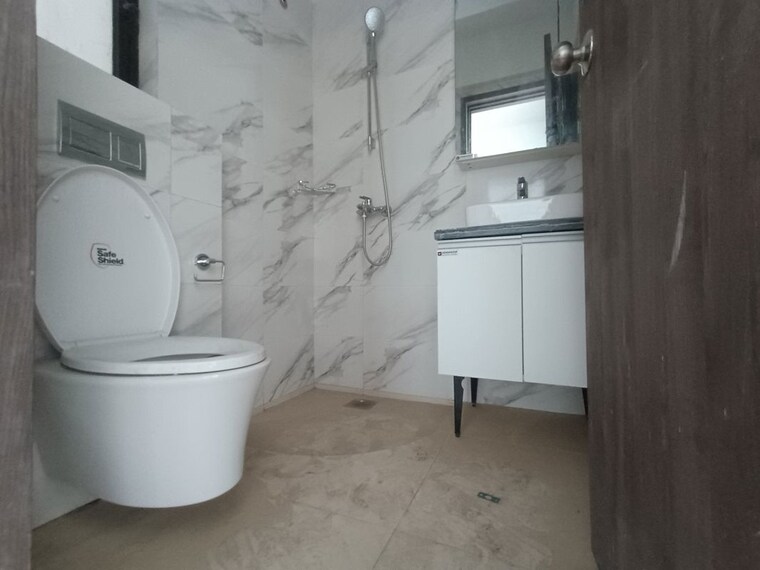 Bathroom, risland-the-icon 2 Bedroom 670 Sq.Ft. Apartment In Dhokali Thane 10548402
