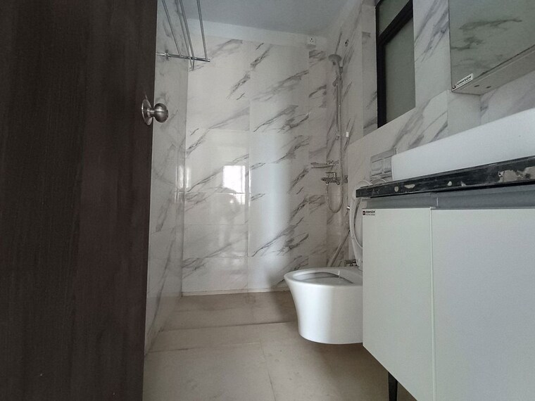Bathroom, risland-the-icon 2 Bedroom 670 Sq.Ft. Apartment In Dhokali Thane 10548402