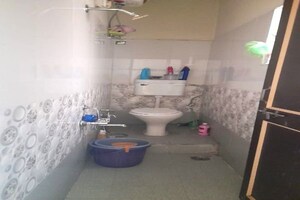 Bathroom in 1 BHK Independent House at Aapla Ghar, Kharadi – for Rent