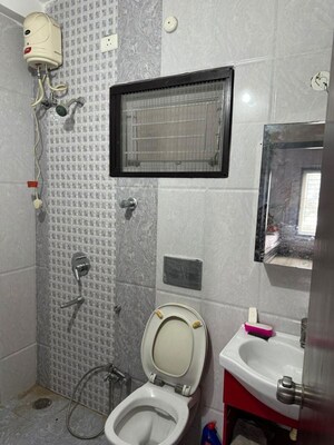 Bathroom in 3 BHK Apartment at Hi Tech City – for Rent