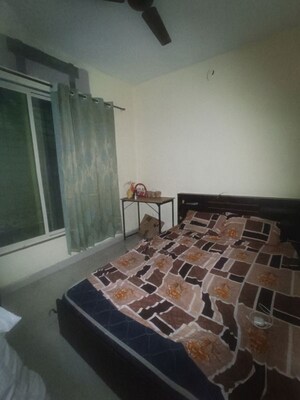 Bedroom in 1 RK Apartment at Neel Nikita Apartment, Kopar Khairane – for Rent