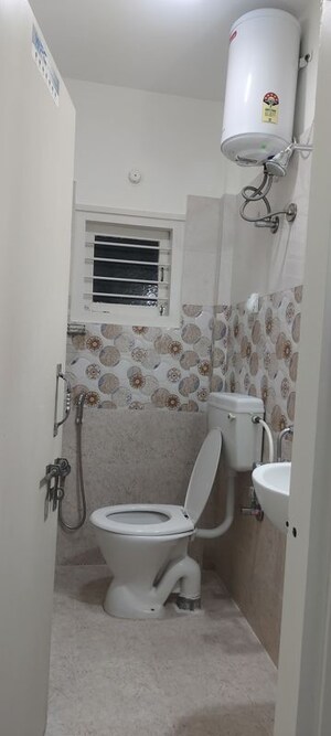 Bathroom in 2 BHK Builder Floor at Murugesh Palya – for Rent