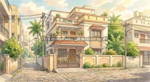  Independent House – Exterior View View at Vibhutipura - for Sale