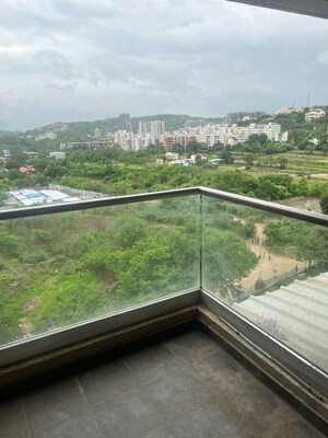 Balcony in 4 BHK Apartment at Sharada Alliance Akashparv, Bavdhan – for Rent