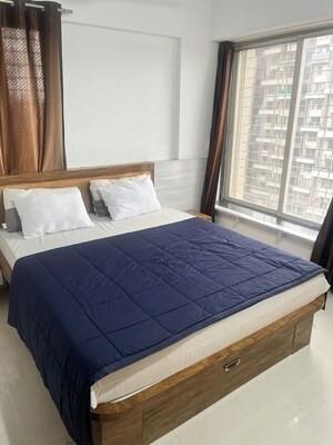Bedroom in 4 BHK Apartment at Sharada Alliance Akashparv, Bavdhan – for Rent
