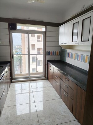 Kitchen in 3 BHK Apartment at Aniruddha Laxmi Icon, Nerul – for Rent