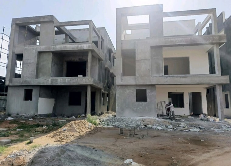 Exterior View, kollur 3 Bedroom 2985 Sq.Ft. Villa In Kollur Hyderabad 10548592