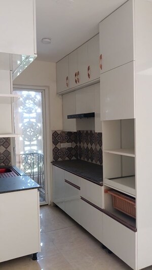 Kitchen in 3 BHK Builder Floor at Signature Global Park 4 and 5, Sohna Sector 36 – for Rent