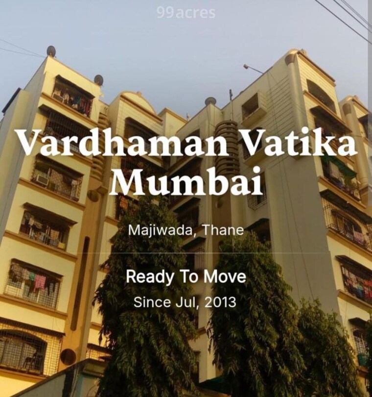 Exterior View, vardhman-vatika 1 Bedroom 351 Sq.Ft. Apartment In Majiwada Thane 10540484