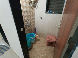 Bathroom in 1 BHK Apartment at Jitendra CHS KoparKhairane, Kopar Khairane – for Rent