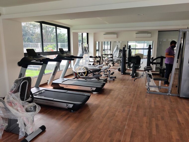 Gym, gera-adara 1 Bedroom 500 Sq.Ft. Apartment In Hinjewadi Pune 10548782