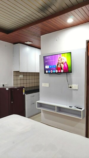 Kitchen in Studio Builder Floor at Sector 39 – for Rent