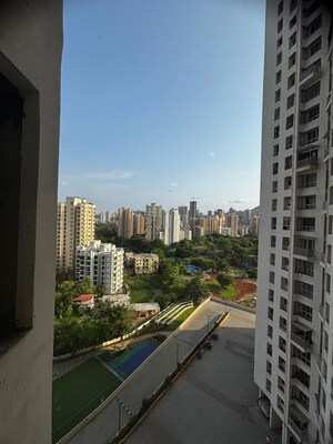 Balcony in 2 BHK Apartment at Kalpataru Paramount, Kapur Bawdi – for Rent