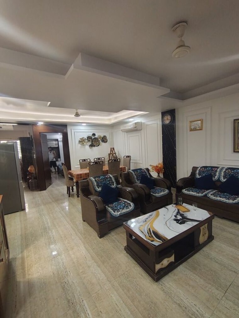 Living Room, green fields colony 3 Bedroom 1800 Sq.Ft. Builder Floor In Green Fields Colony Faridabad 10548824