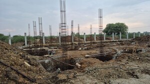 Plot Area in 3 BHK Villa at Indresham – for Sale