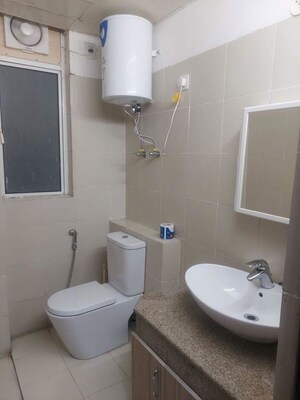 Bathroom in 2 BHK Apartment at Ansal Highland Park, Sector 103 – for Rent