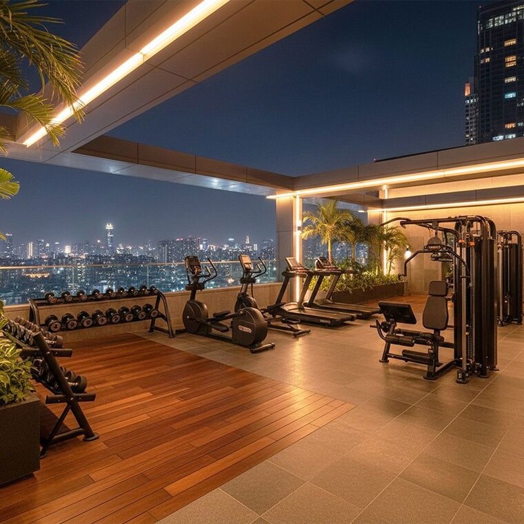 Gym, shelton-elite 4 Bedroom 1773 Sq.Ft. Apartment In Vile Parle West Mumbai 10481353