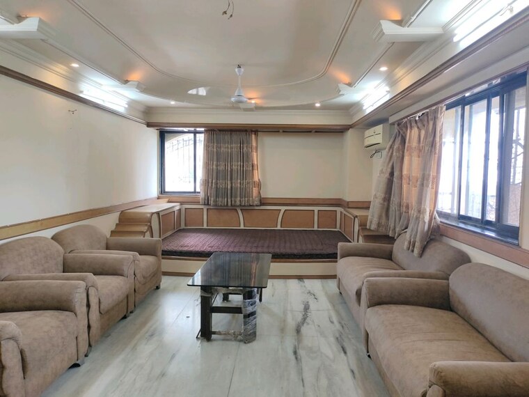 Living Room, sagar-darshan-towers 3 Bedroom 1700 Sq.Ft. Apartment In Nerul Navi Mumbai 10548958