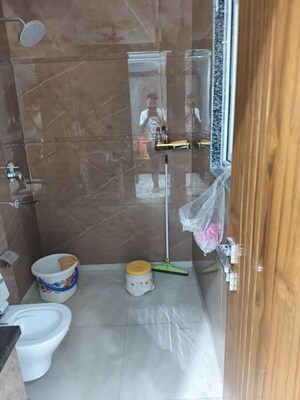 Bathroom in 4 BHK Builder Floor at Chattarpur – for Rent