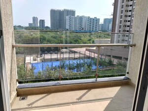 Balcony in 2 BHK Apartment at Puravankara Silversands, Mundhwa – for Rent