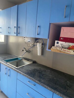 Kitchen in 2.5 BHK Apartment at Mahagun Moderne, Sector 78 – for Rent