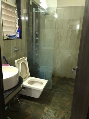 Bathroom in 2 BHK Apartment at Gini Viviana, Balewadi – for Rent