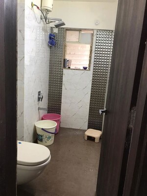 Bathroom in 2 BHK Apartment at Gini Viviana, Balewadi – for Rent