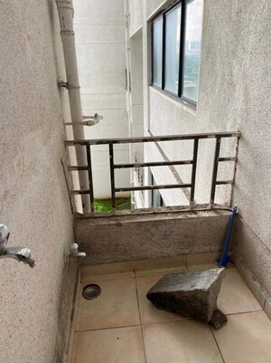 Balcony in 2 BHK Apartment at Utsav 51 Balewadi Residences, Balewadi – for Rent
